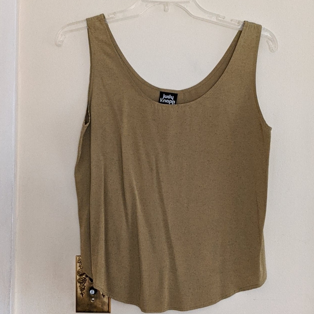 Vintage Judy Knapp cropped Tank top size Small